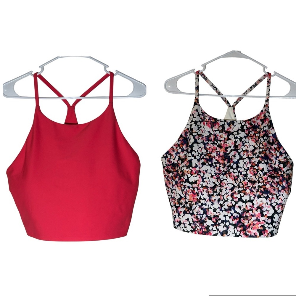NWOT (2) Old Navy Womens Active Breathe On Athletic Sport Bras Size XL